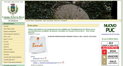 Desktop Screenshot of comune.serraricco.ge.it